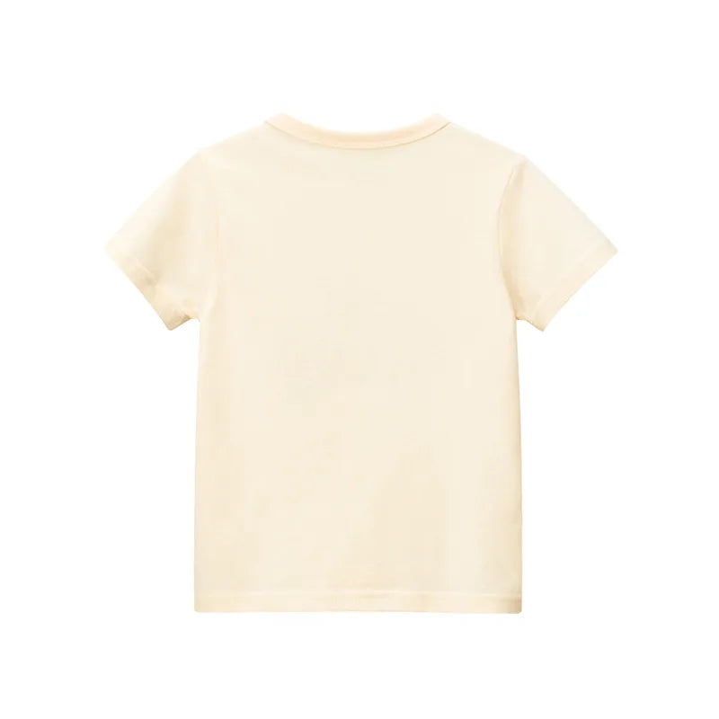 1-9T Cotton Summer Kid Tshirt Toddler Baby Boys Girls Clothes Infant Casual Tee Top Short Sleeve Childrens T Shirt Loose Outfit