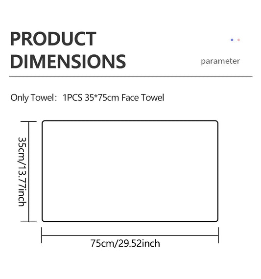 Coral Fleece Thickened Towel and Bath Towel Set, Solid Color, Soft and Absorbent, Suitable for Home Gym Face Washing Towels