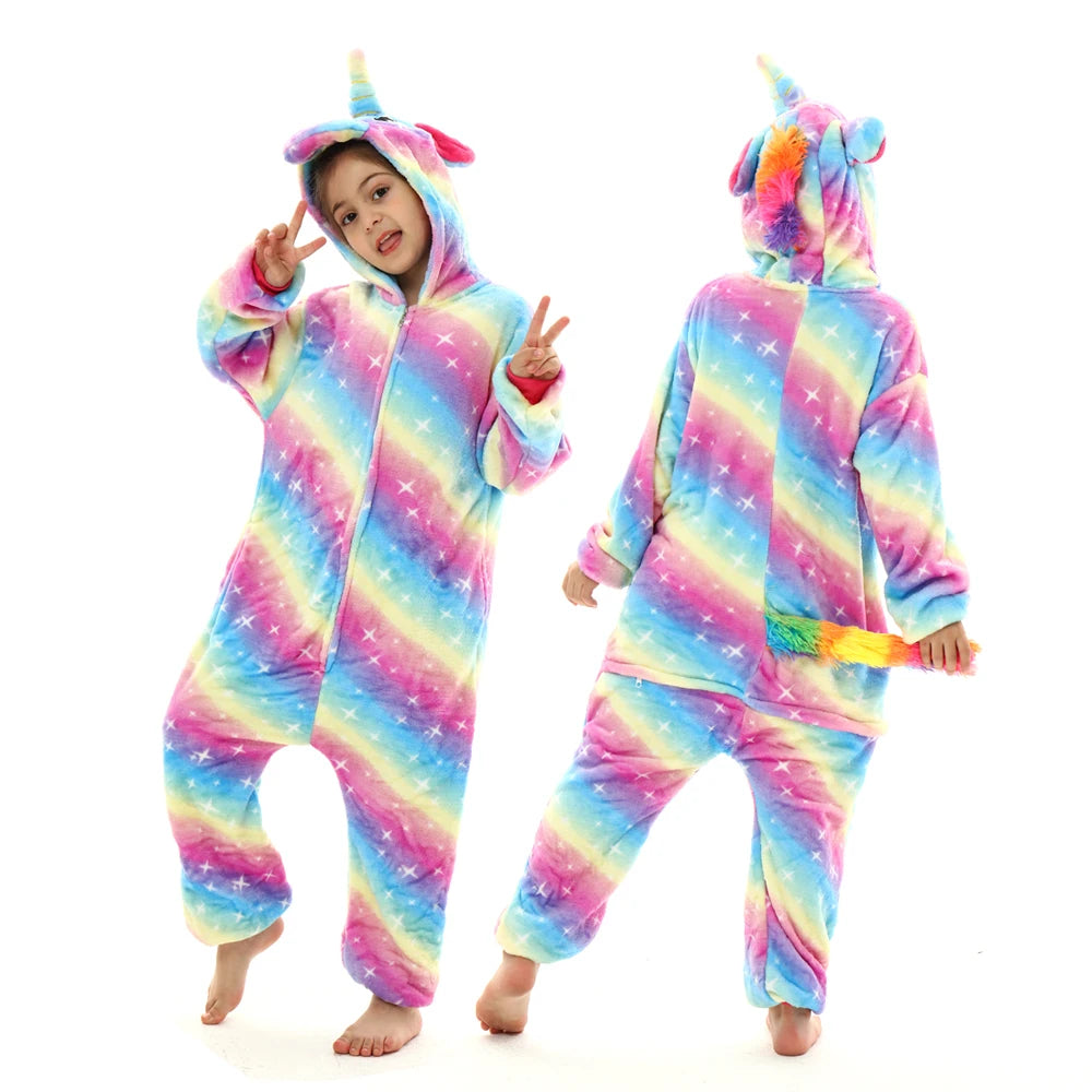 Plush Spotted Dog Cosplay Costume Kigurumi Onesie Cartoon Animal Halloween Costumes Party Performance Outfits For Kids Clothes