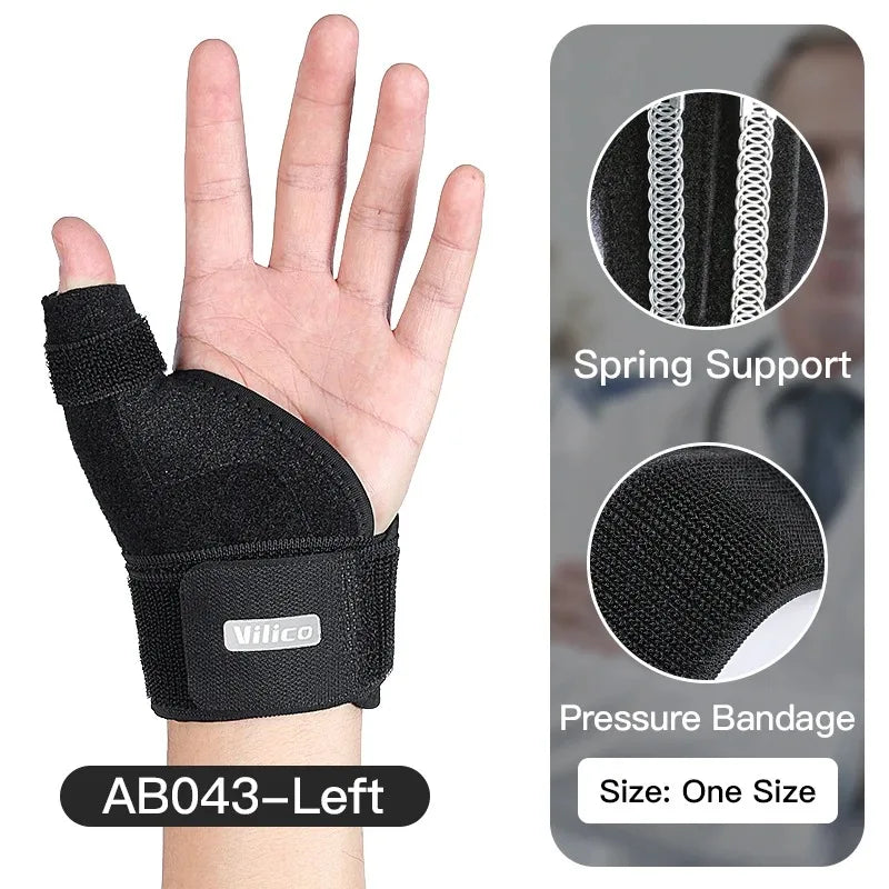 1Pcs Arthritis Wrist Support Protector Tendon Sheath Injury Recovery Wrist Brace Splint Finger Sprain Retainer Band