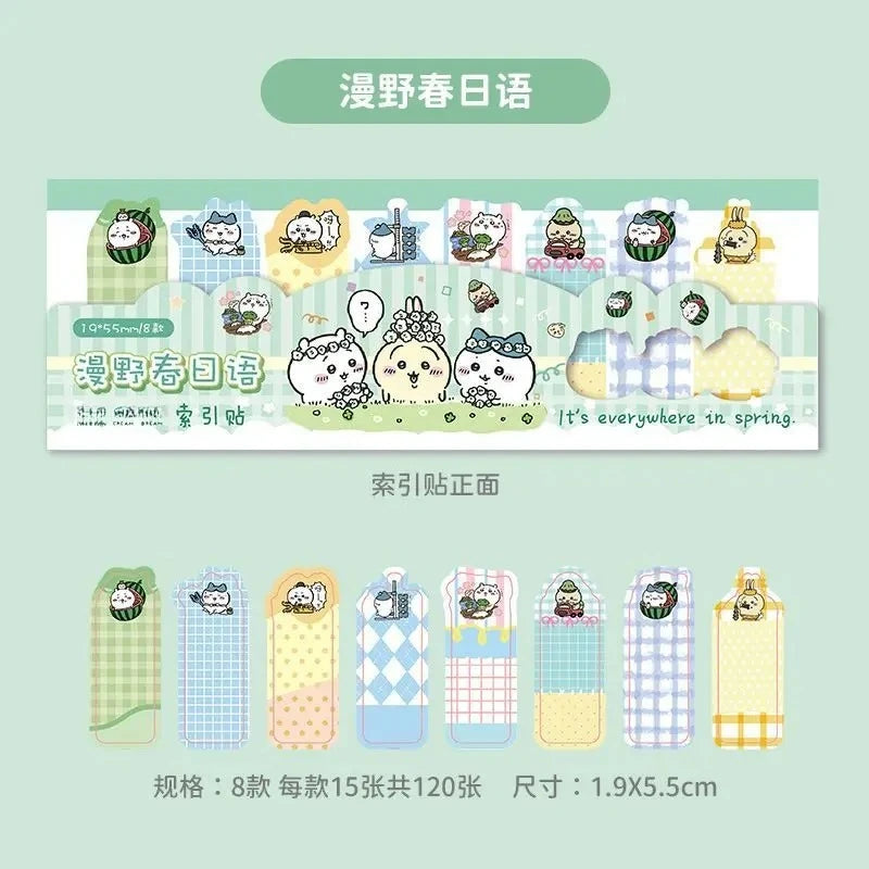 Index Post It Notes Writeable Adhesive Memory Notes Note Cards Stickable Cute in Stock Nagano