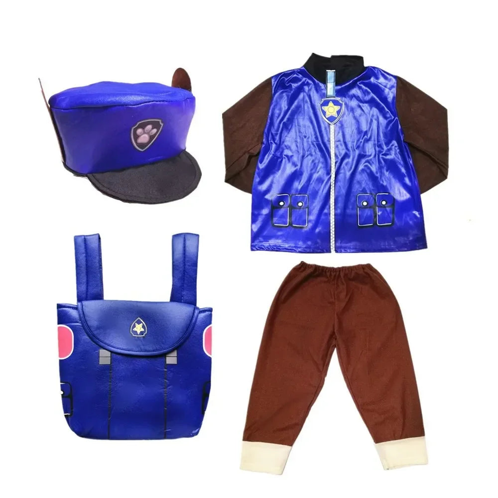 New Boy Girl Rocky Rubble Skye Marshall Zuma Chase Cosplay Costume Halloween Purim Child Kid Birthday Party Gift Fancy Dress