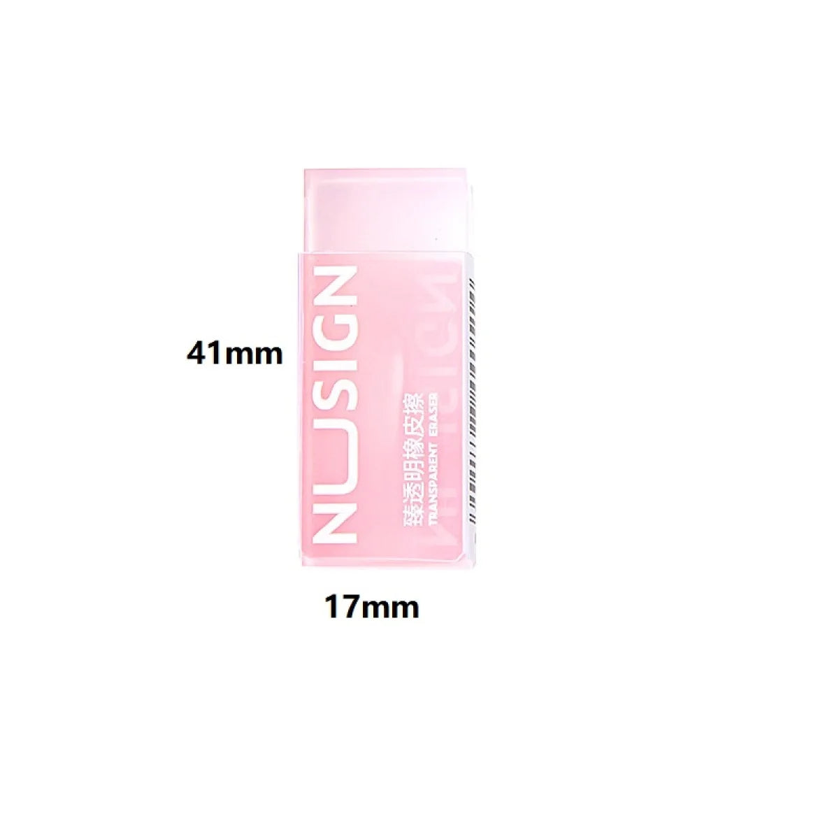 1/36Pcs Lovely Transparent Eraser for Kids Ins Simplicity Solid Color Eraser Pencil Eraser Back To School Cute Student Supplies
