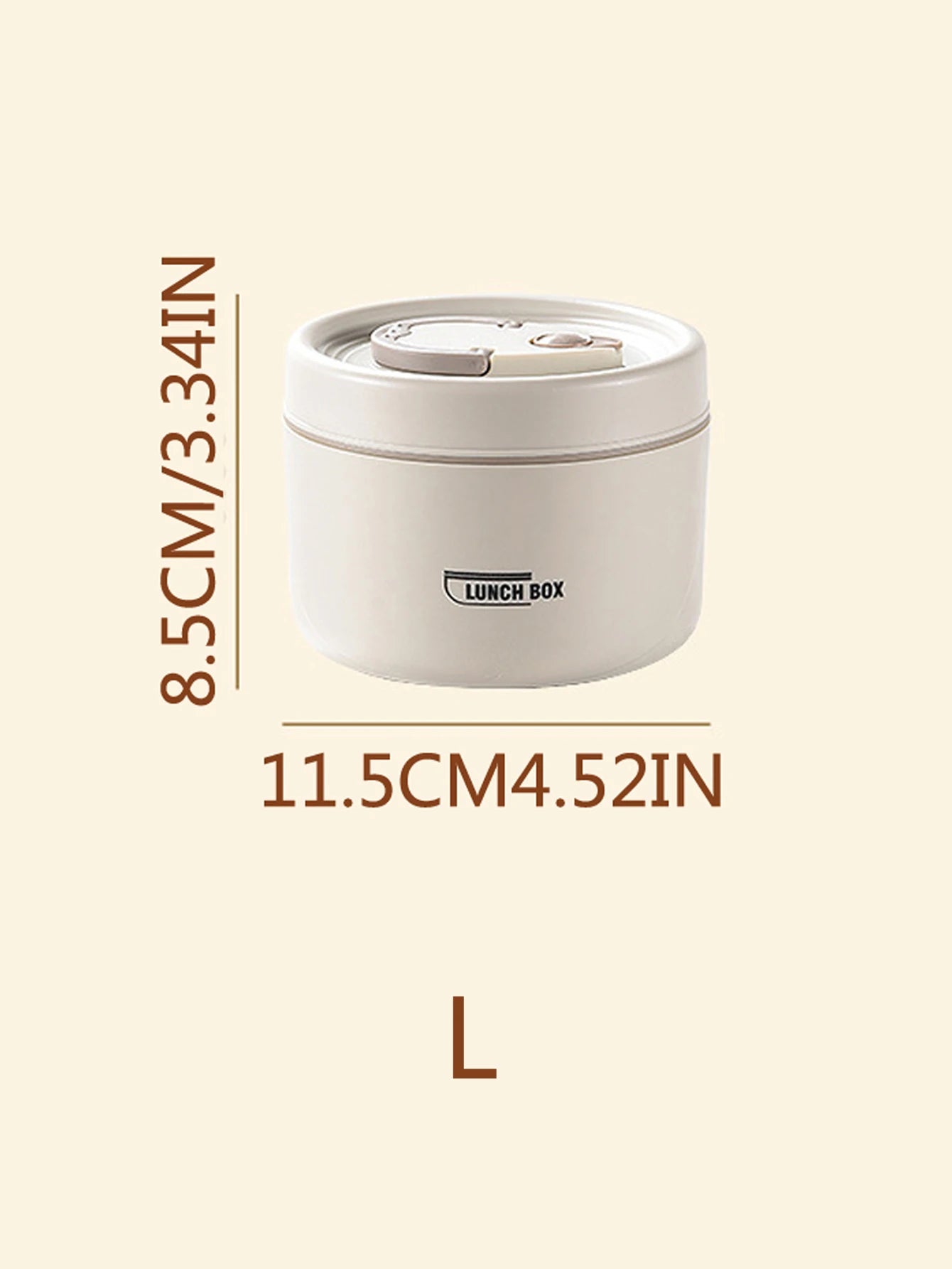 4pcs Portable Insulated Food Lunch Container Set with Thermal Lunch Box 3 Separate Stackable Lunch Container for Adult Kids