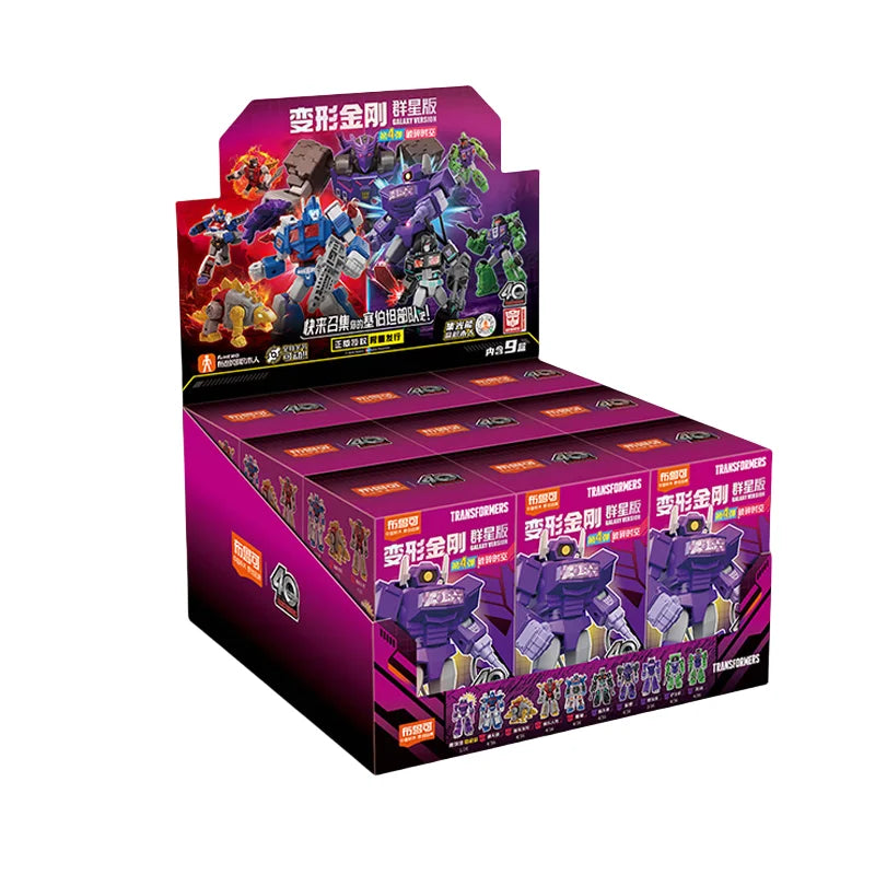 Blokees Transformers Optimus Prime Megatron Unicron Shockwave Skywarp Sludge Grimlock Metroplex Action Figure Anime Model Toys