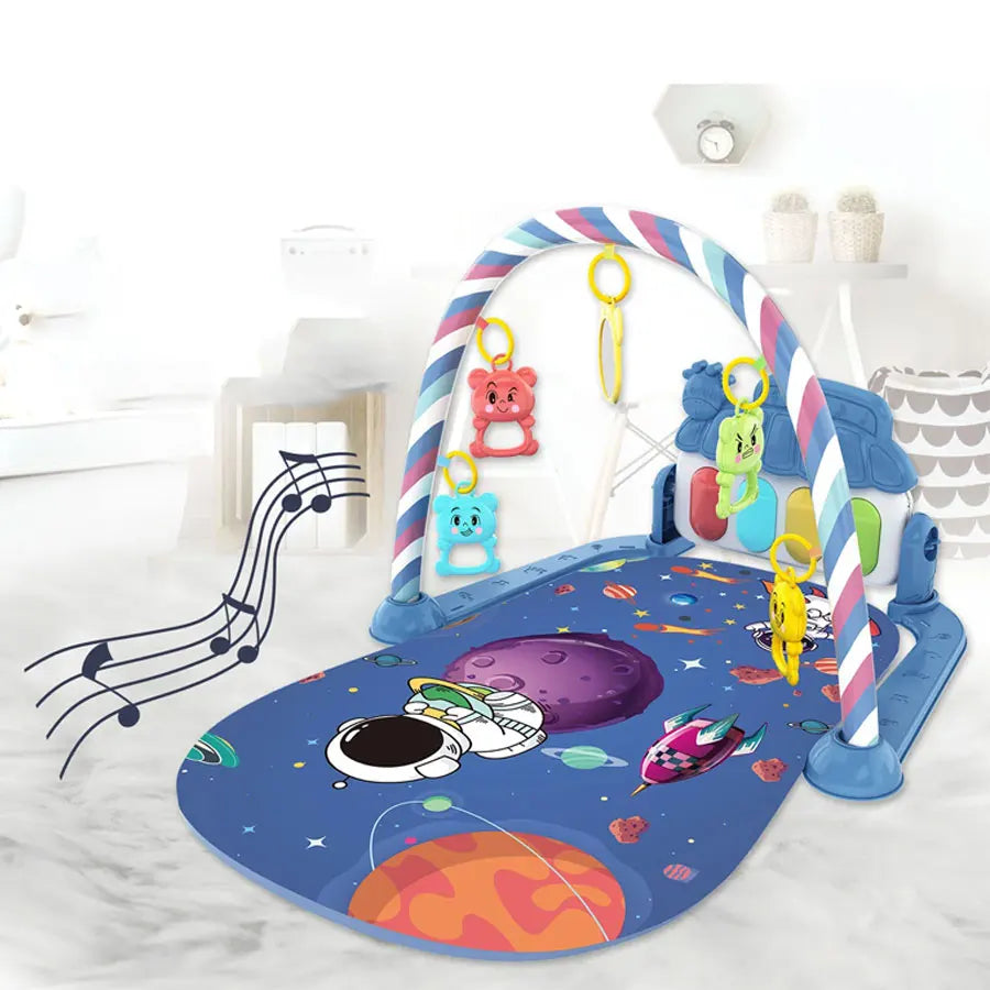 Baby Music Rack Play Mat Baby Rug Early Educational Toy Kids Piano Keyboard Carpet Gym Crawling Activity for Infant Gift