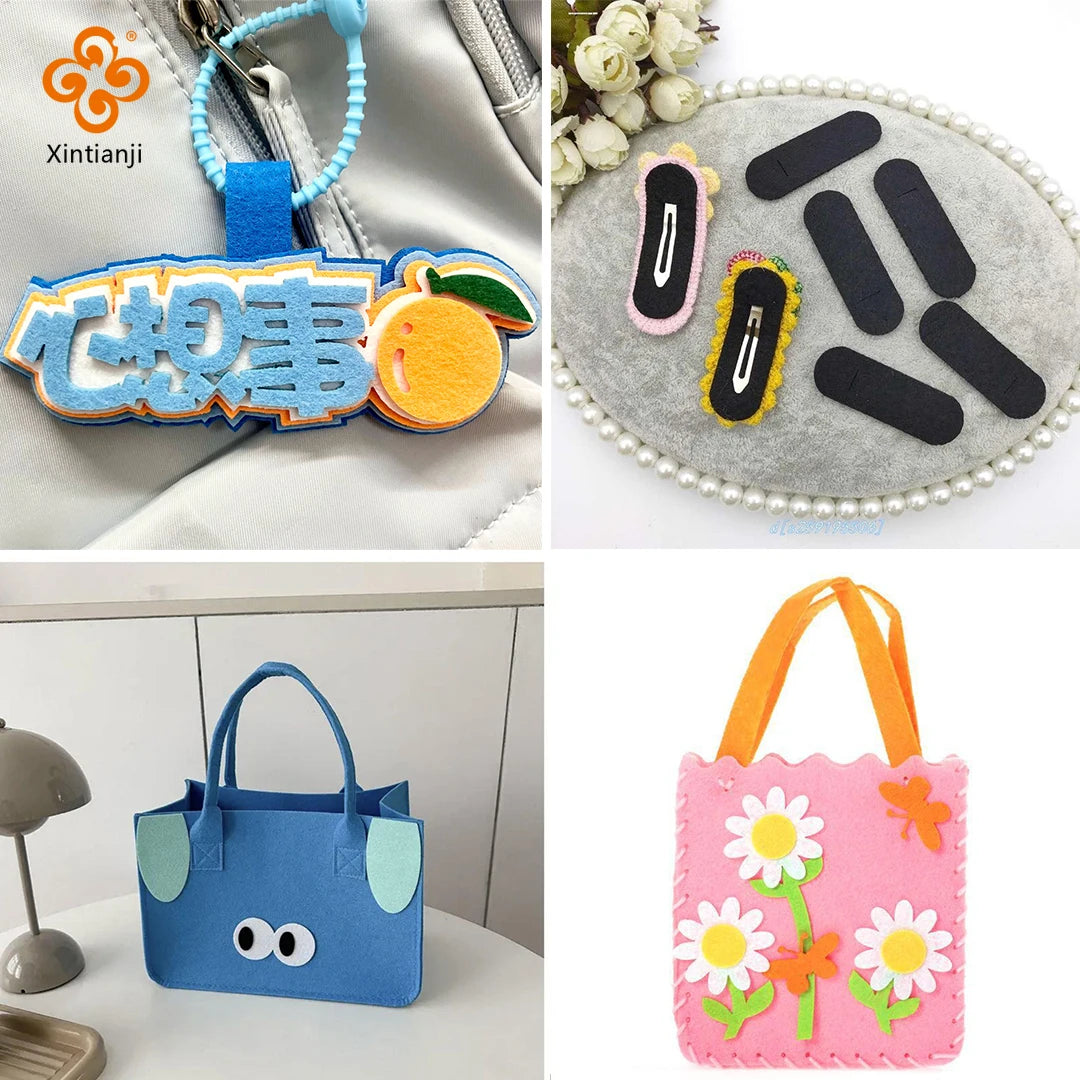 40/22 Pieces 10x10cm/15x15cm/30x30cm Soft Felt Fabric Non-Woven DIY Felt Fabric Arts Crafts Sewing Children's Handmade Materials