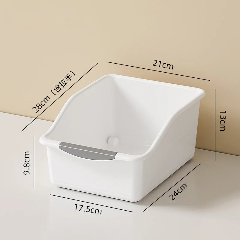 Kitchen Storage Basket Spice Seasoning Sundries Pantry Bathroom Sundries Plastic Storage Box for Home Organization