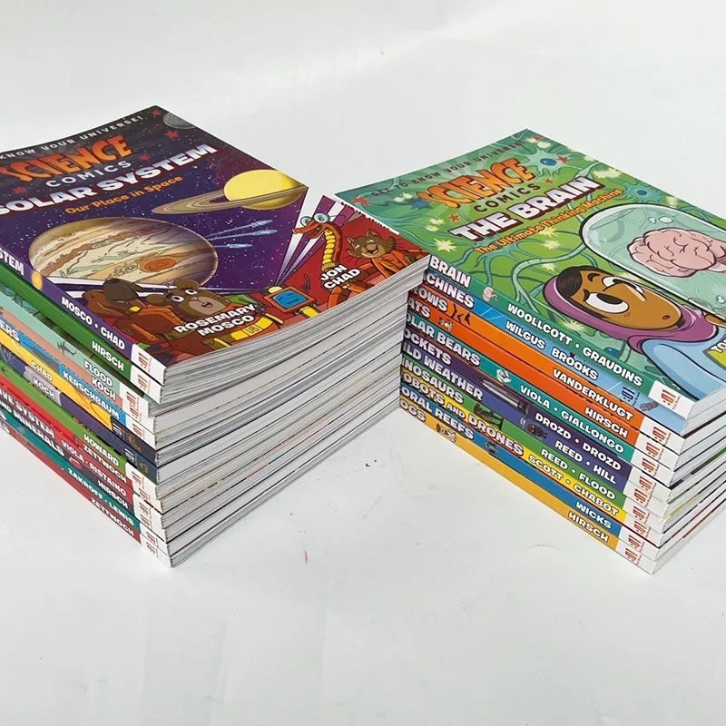 New 30 volume Science Comics Children's exploration of cognitive STEM Natural Science Popularization Libros