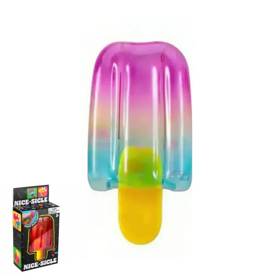 Cube By Schylling Sensory Squeeze Toy Ice Cream Color Squishy Stress Relief Fidget Toys Children Adults Collectable