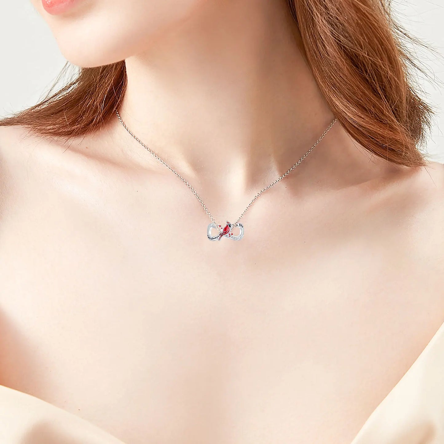 S925 sterling silver Love Cross Cardinal bird beads Charms Beads Fit 925 Original Bracelet DIY Jewelry Women's gift