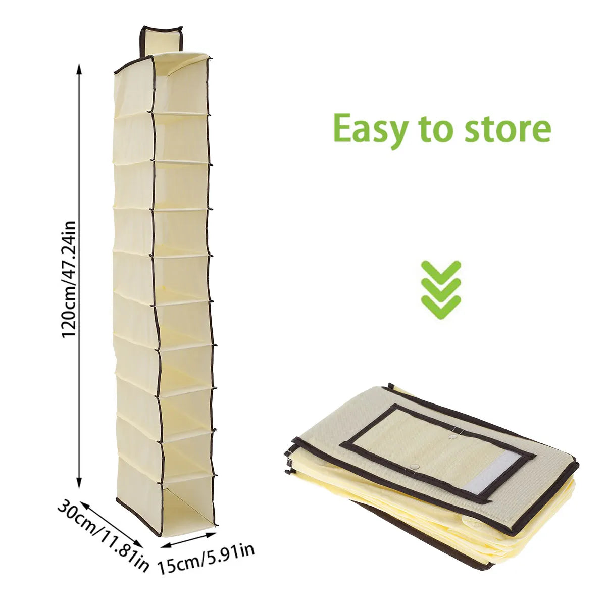 Multi Layer Hanging Bag Drawer Box Storage Universal Wardrobe Cloth Underwear Organizer Hanger Bag Household Supplies Shoe Rack