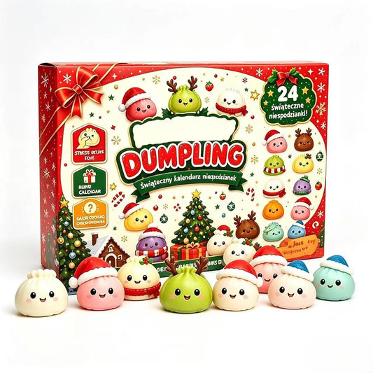 Nielele Steamed Bun Advent Calendar – 24-Day Slow-Rise Squeeze Mystery Box