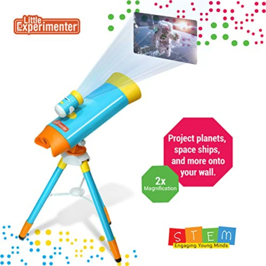 Projector Telescope for 's Telescopes and 24 Space Images STEM Activity Science Toys Learning Gifts for Boys and Girls Ages 3 4
