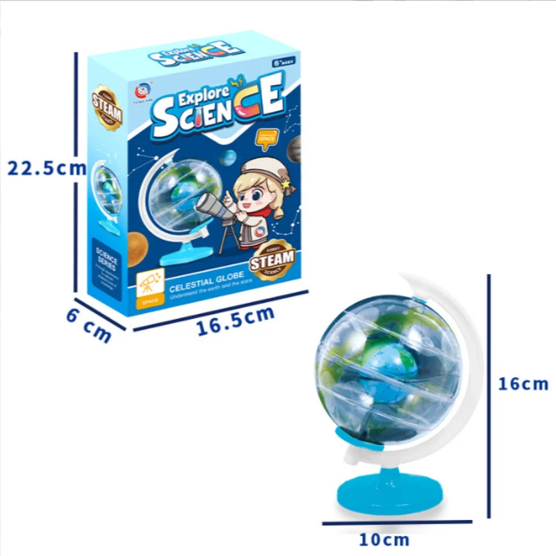 Universe series DIY transparent celestial sphere globe early education science education STEM educational science textbooks