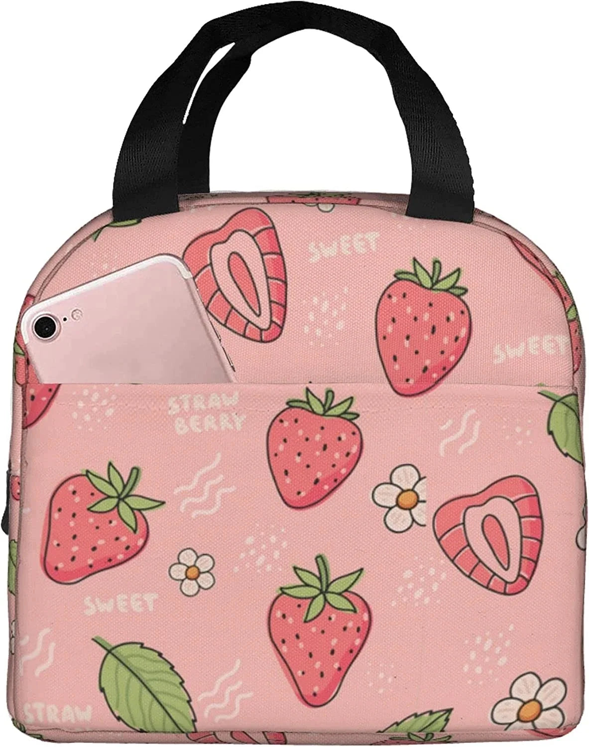 Cute Lunch Bag Lunch Containers Thermos for Hot Food Lunch Box for Teen Girls School Work Travel Picnic Bento Bags