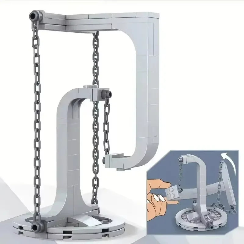 Benefit Science Education Creative MOC Anti-gravity Suspendable Balance Frame Children's Physics Experiment Assembly Block Toys