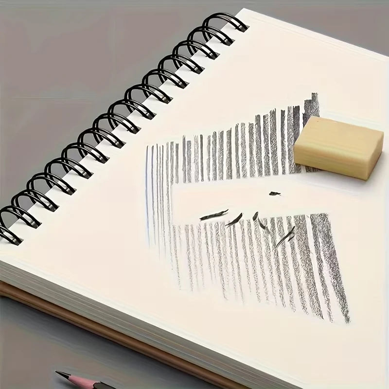 A4/A5 180GSM Spiral Bound Watercolor Sketchbook, 30 Sheets Acid-Free Thick Paper, Art Notebook for Watercolor, Gouache, Drawing,