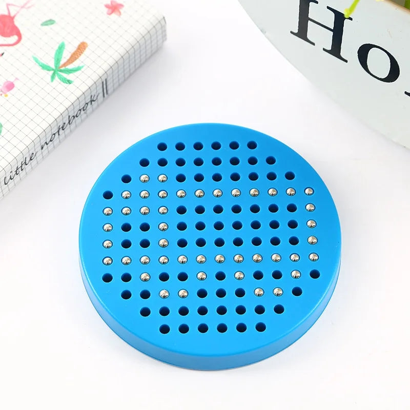 Kids Magnetic Drawing Board Ball Sketch Pad Tablet With Pen Montessori Educational Toys For Children Trip Activities Magnet Toy