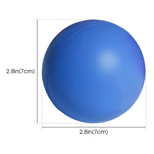 A Professional Rehabilitation Training Grip Ball Elastic PU Finger Strengthening Exerciser for Hand Muscle Recovery Gym Home Use
