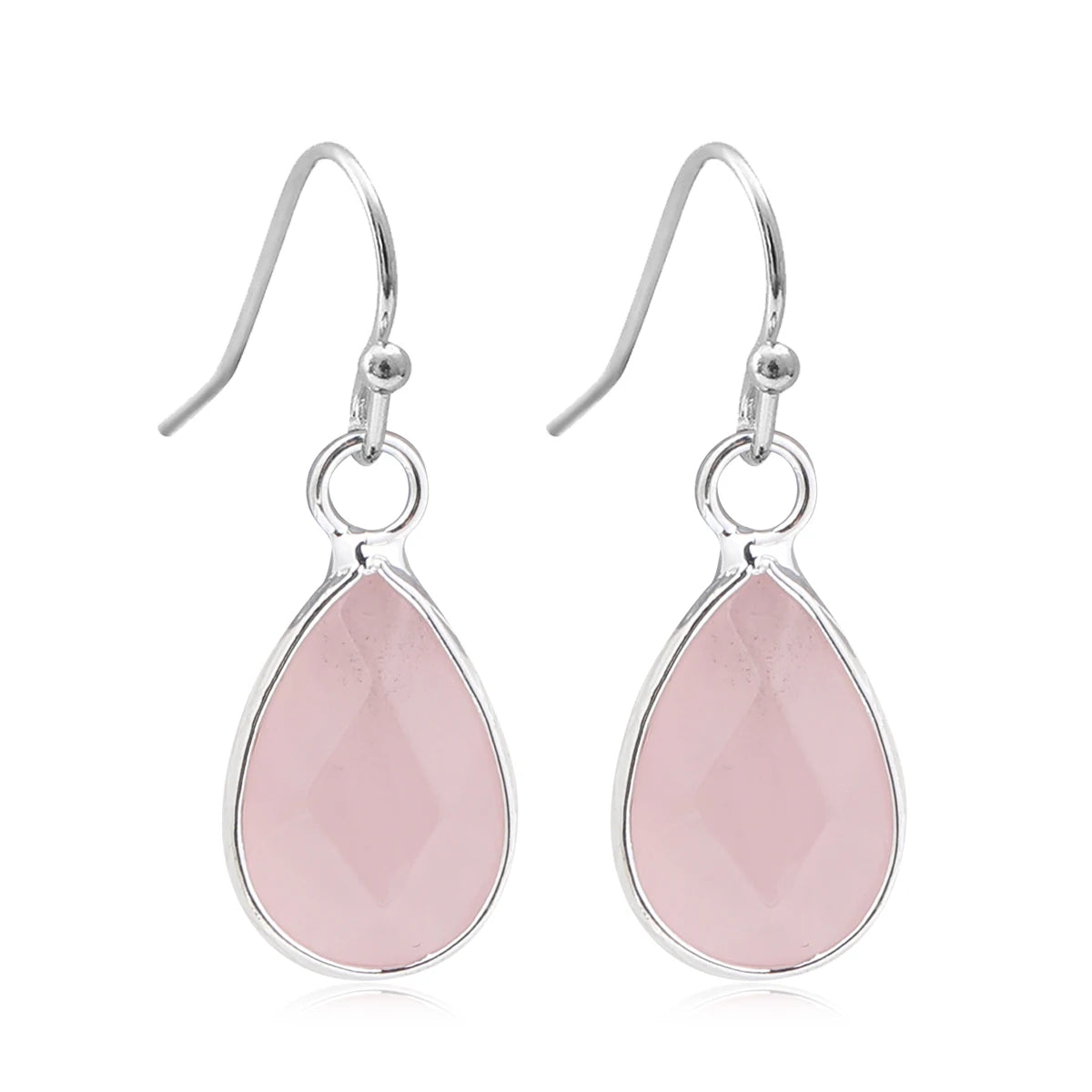 Waterdrop Natural  Stone Dangle Labradorite Earrings for Women Newly Designed  Female Daily Wear Wholesale Dropshiping