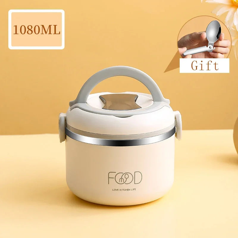 Bento Lunch Box Japanese Multilayer Stainless Steel Bento Box Food Container Storage Portable Thermos Food Jar Kid Bento Box