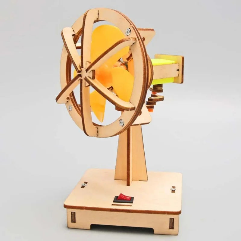DIY Electric Shaking Fan Science Experiment Model Kit for Kids - Educational STEM Handcraft Project for Students Toy Kids Gift