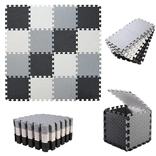 16Pcs Puzzle Mat for Children Kids Carpet Mats EVA Foam Rug Room Activities Mat for Baby Children Room Activities Mat 30*30*1cm