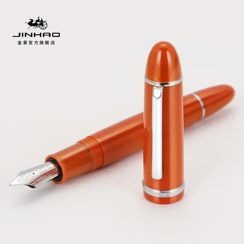 Jinhao X159 Fountain Pen Multicolour Acrylic Luxury Elegant Pens 0.5mm/0.38mm Nib Ink Pens Writing Office Supplies Stationery