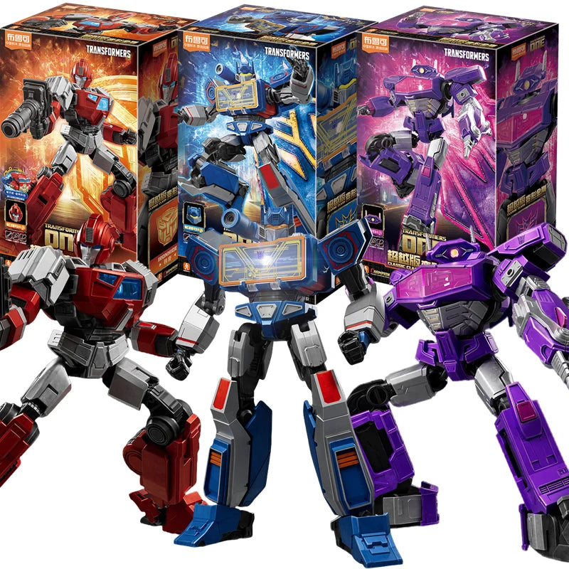 BLOKEES Original Transformation ONE SHOCKWAVE SOUNDWAVE IRONHIDE Classic Class Building Block Action Figure Toys Collection Gift