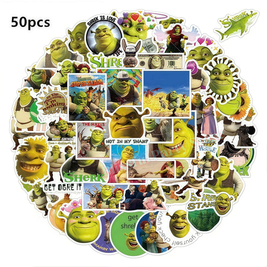 Monster Shrek Birthday Party Decoration Prince Donkey Green Princess Paper Cup Plate Balloon Kid Favor Baby Shower Event Supplie