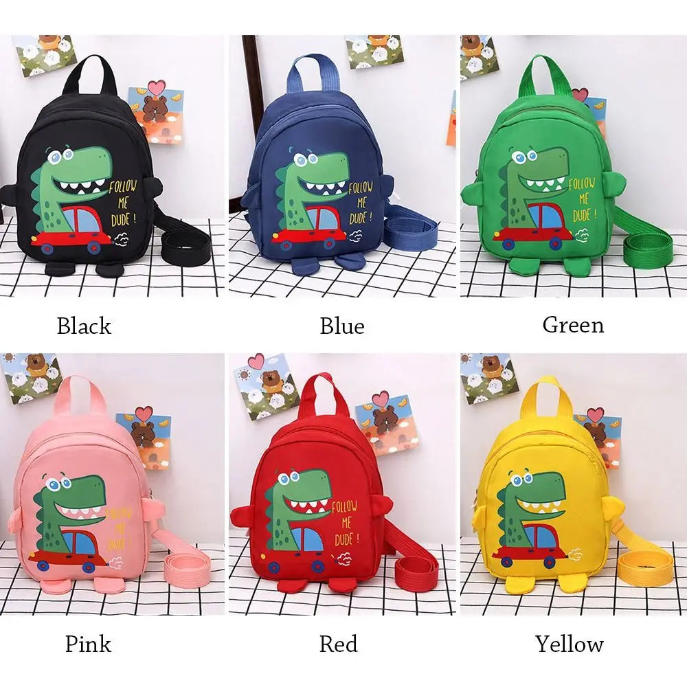 Cartoon Dinosaur Cute Toddler Rucksack Safety Harness Anti-lost Backpacks Boys Girls Kindergarten Schoolbag