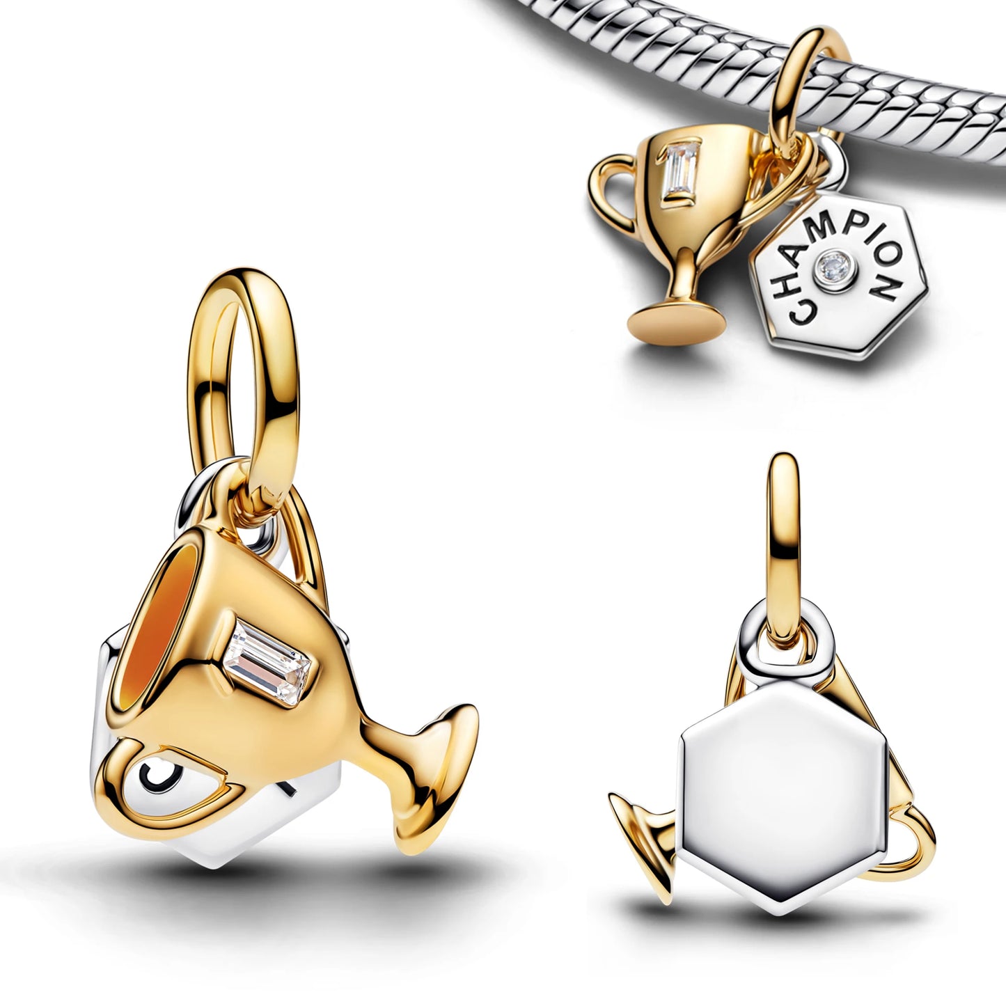 S925 Silver Plated Pave Charm Bead Ice Cream Whistle Stamp Nature Biology Crab Anchor Sun Face Heart DIY Bracelet Fine Jewelry
