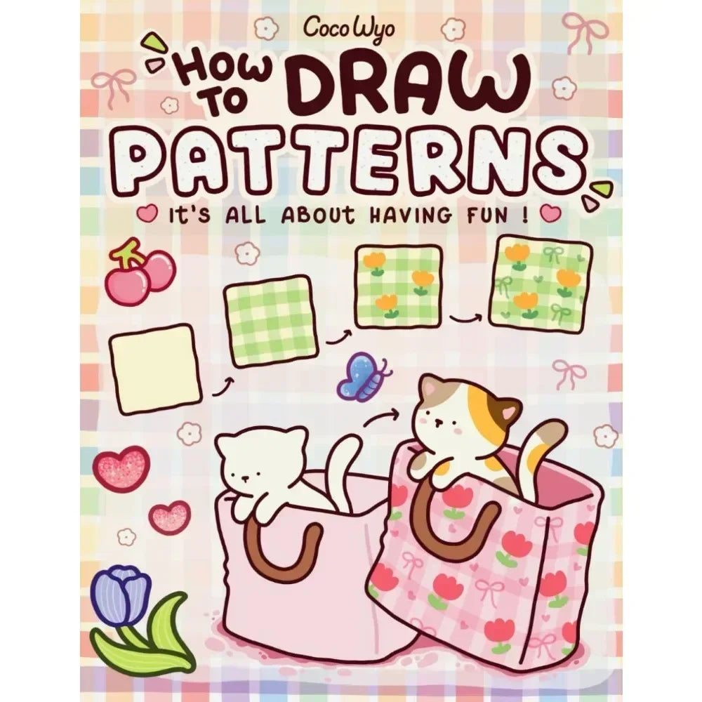 @ Coloring Book for Adults/Kids How to Draw Patterns: Easy and Fun Step-by-Step Guide for Unique Creations Cultivate imagination