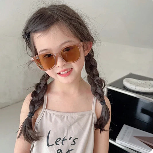 Boys and girls Korean-style ins sunglasses baby sunglasses UV protection summer sun glasses