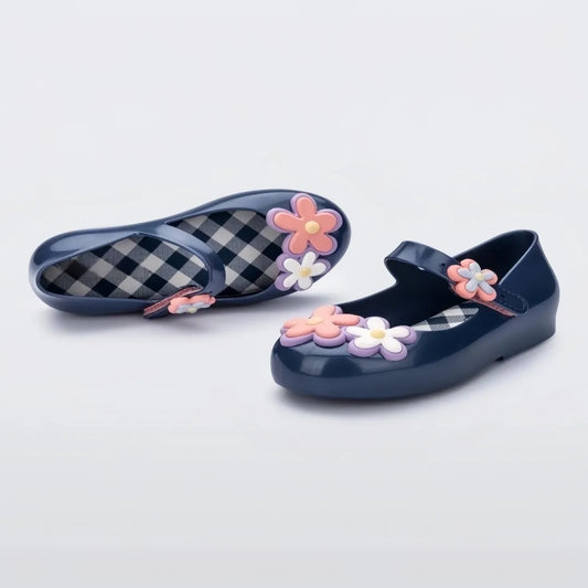 2025 New Style Original Brand Children Spring Jelly Shoes Princess Girl Summer Fruit Flower Sandal Kids Fashon Beach Shoe HMI177