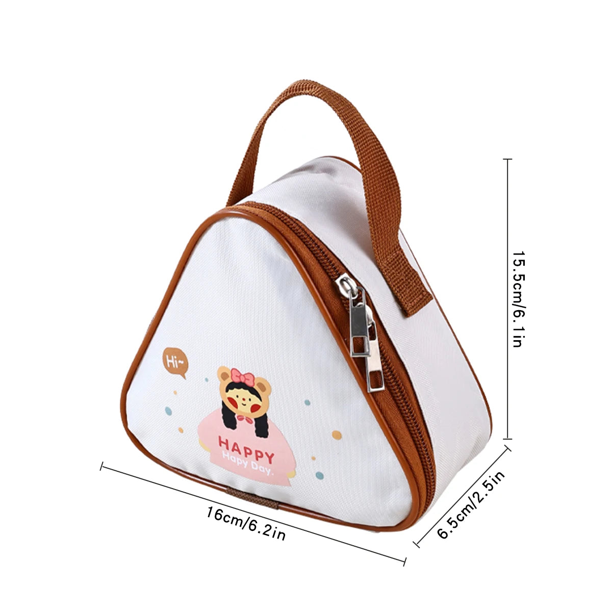 Mini Cartoon Insulated Lunch Box Bag Portable Reusable Picnic Cooler Bag Oil Proof&Waterproof Thermal Lunch Bag For Kids Student