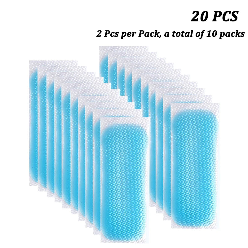 Summer Ice Cool Patch  Adults Hot Reducer Stickers Instant Relief Cooling Patch for Sports Travel Camping Hiking Walking