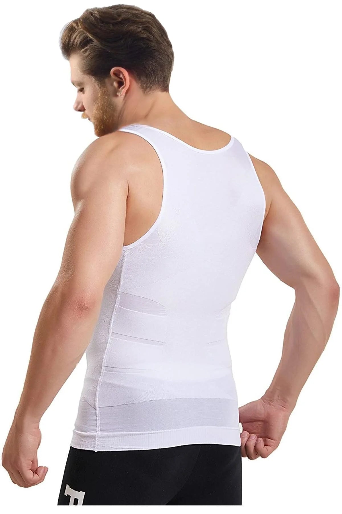 Men Compression Body Shaper Vest Seamless Slimming Tank Top Waist Trainer Belly Control Undershirt Shapewear Weight Loss Shirt