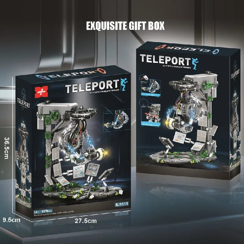GLaDOS - Portal 2 with Motor LED Building Blocks Sets Creative Technicial Assembly Brick Model Kit Adults DIY Gift 1976PCS