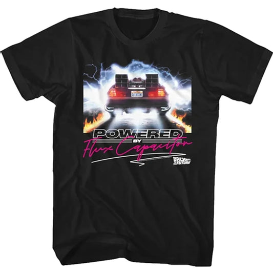 Back To The Future Vintage Car GRAPHIC T Shirt for Men Camiseta Summer Short Sleeve T Shirts Back To Future Tee Tops Streetwear