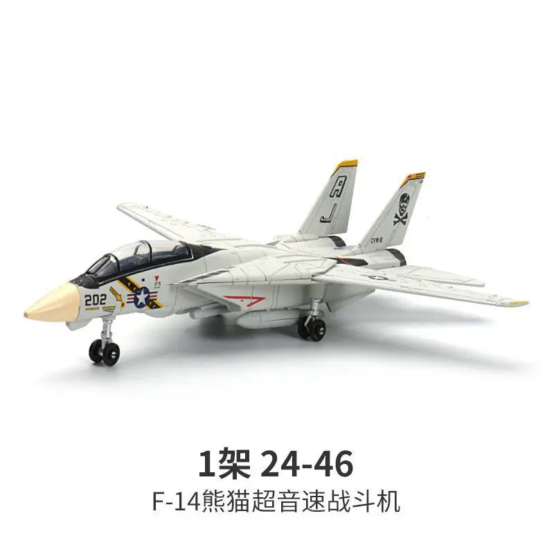 New Military Series Building Blocks Creative Multi-Purpose Fighter A-10 Support Attack Aircraft F14 Model Toys For Boy Xmas Gift