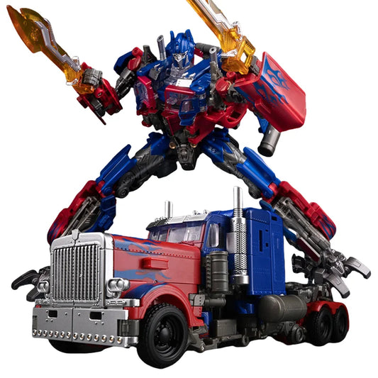 Transformation Robot Toys Optimus Prime‌ Commander AOYI BMB Action Figure Model Deformation Truck Head Alloy Edition Robot Cars