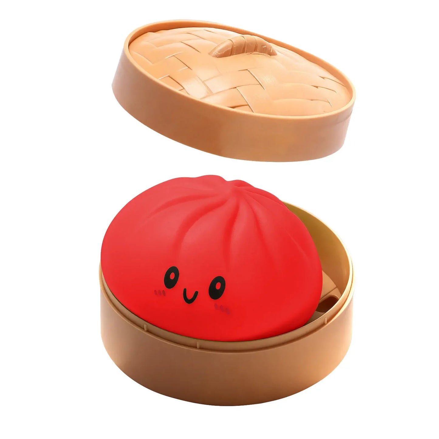 New Glitter Dumpling Glitter Dumpling Squishy with Box Dumplings Sensory Squeeze Toy for Stress Relief