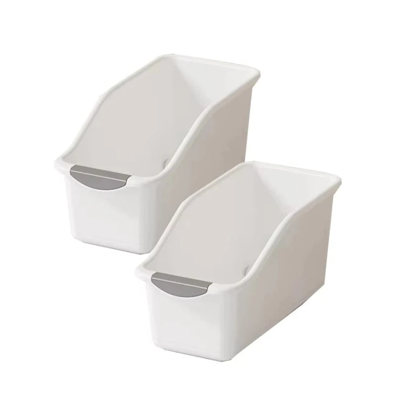 Kitchen Storage Basket Spice Seasoning Sundries Pantry Bathroom Sundries Plastic Storage Box for Home Organization