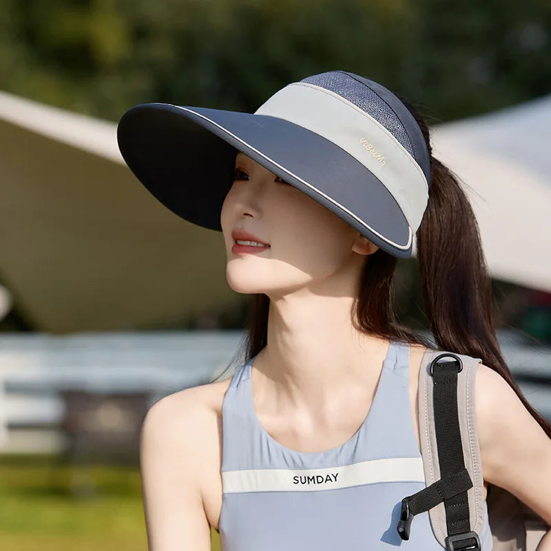 Women’s Cooling Open Sun Hat Extra Large Wide Brim UPF50+ UV Protection Outdoor Essential for Ladies