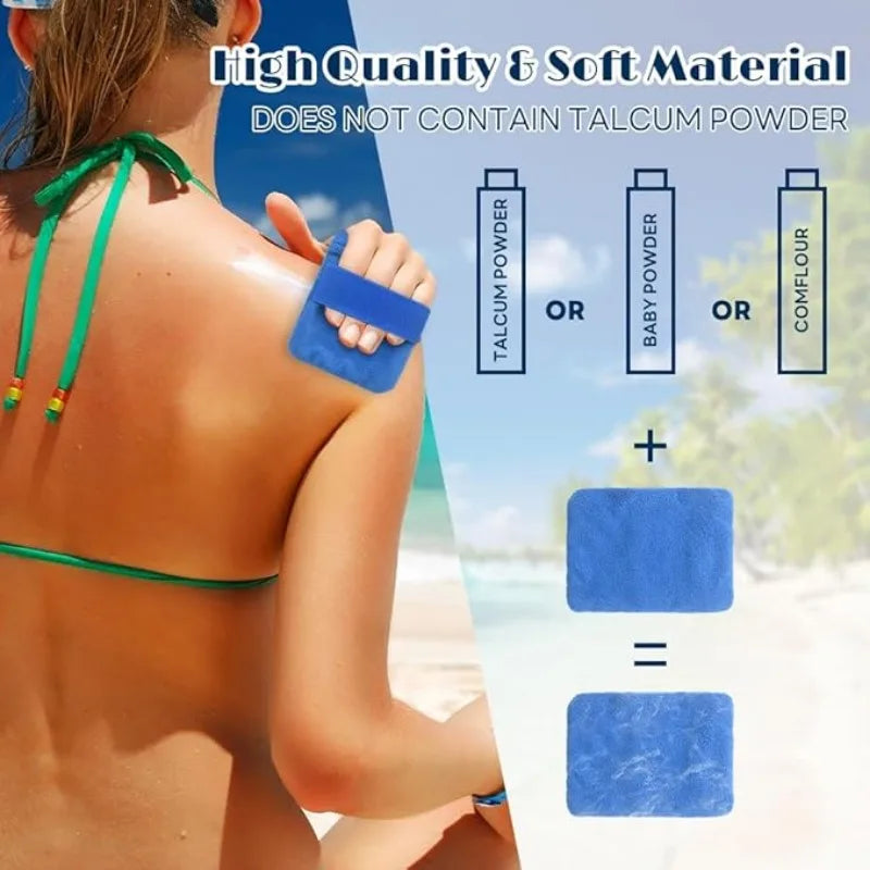 Summer beach sand remover soft sand eraser, adult and child sandbag remover, essential item for beach outdoor vacation camping