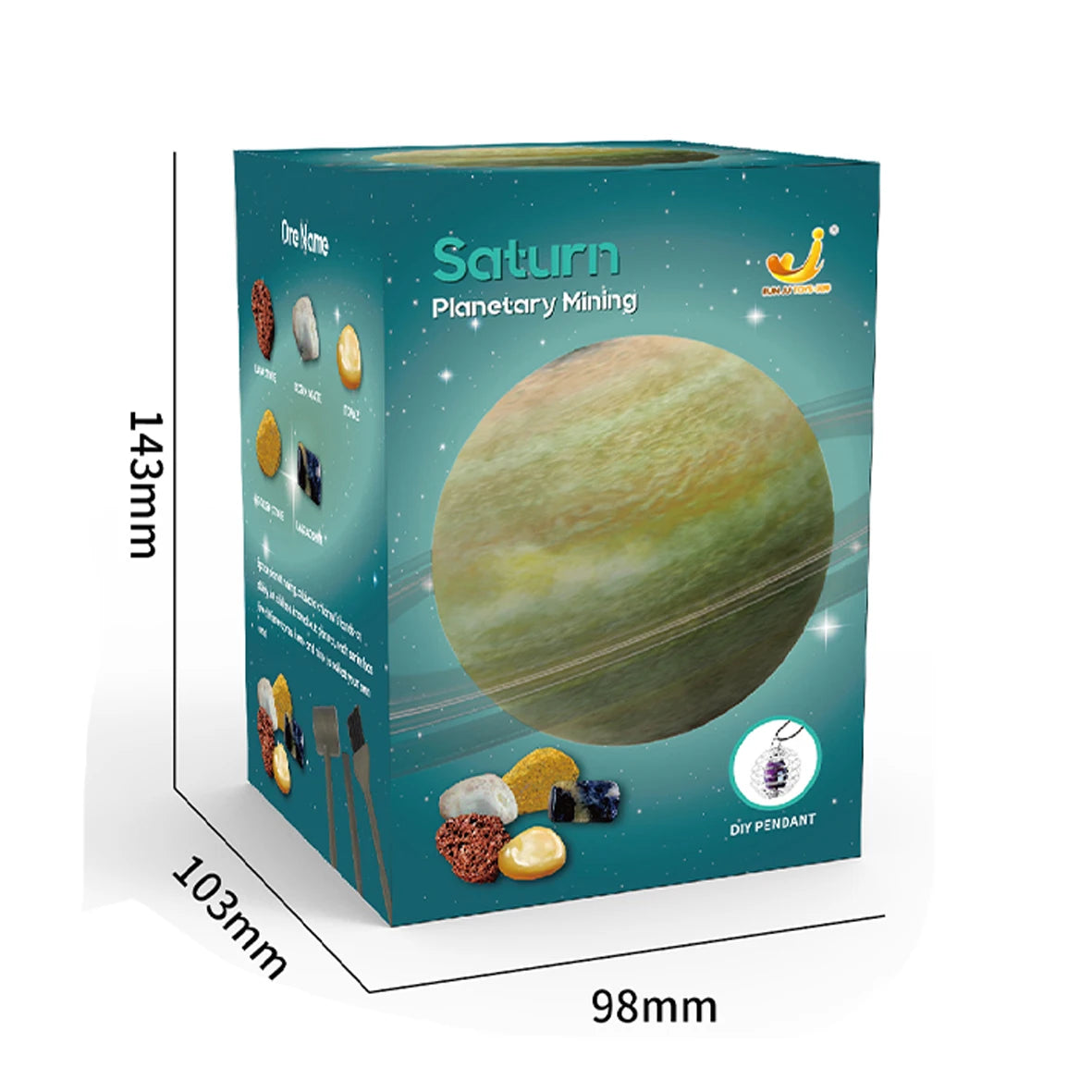 Children Archaeological Digging Toy Treasure Planet Gem Ore Exploration of The Solar System Mining Science Educational Toys