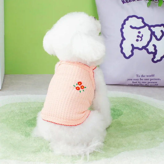Suspender Vest for Small Dogs Puppy Summer Clothes Dog Cooling Vest Chihuahua Clothing Dog Costume Outfit Pet Cat Dog T Shirt
