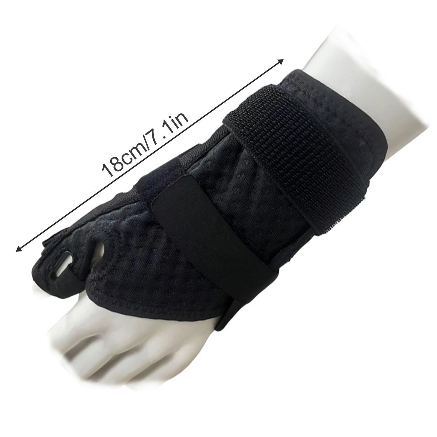 Thumb Sprain Protect Wrist Brace Breathable Compression Support Splint for Tendonitis Arthritis Pain Relief Sports Injury